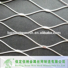 Cable de alambre de acero inoxidable Ferruled Mesh